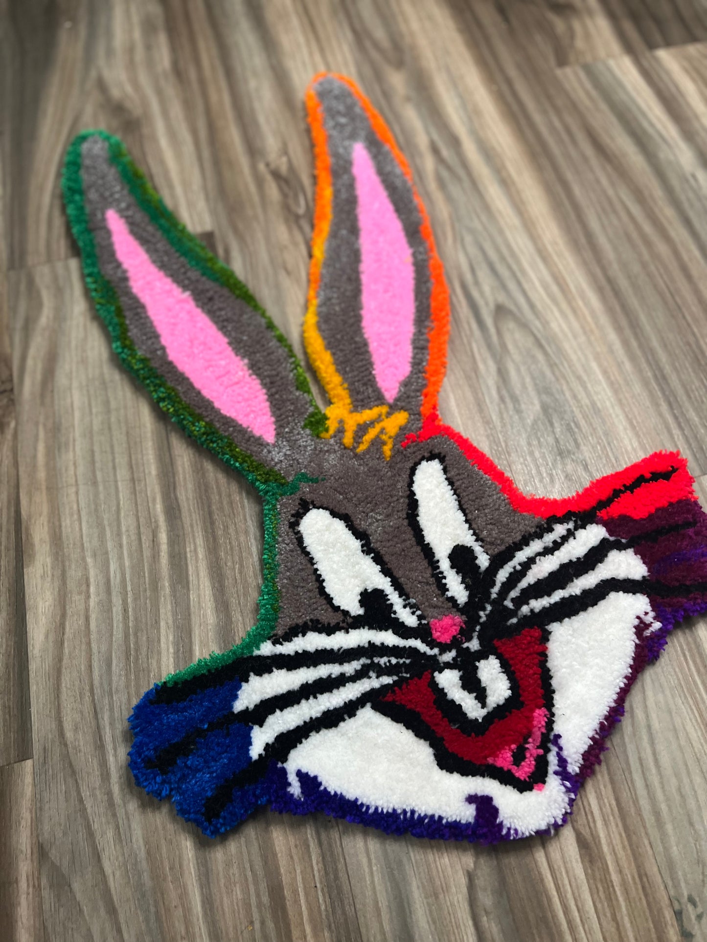 Bugs Bunny Rainbow Rug